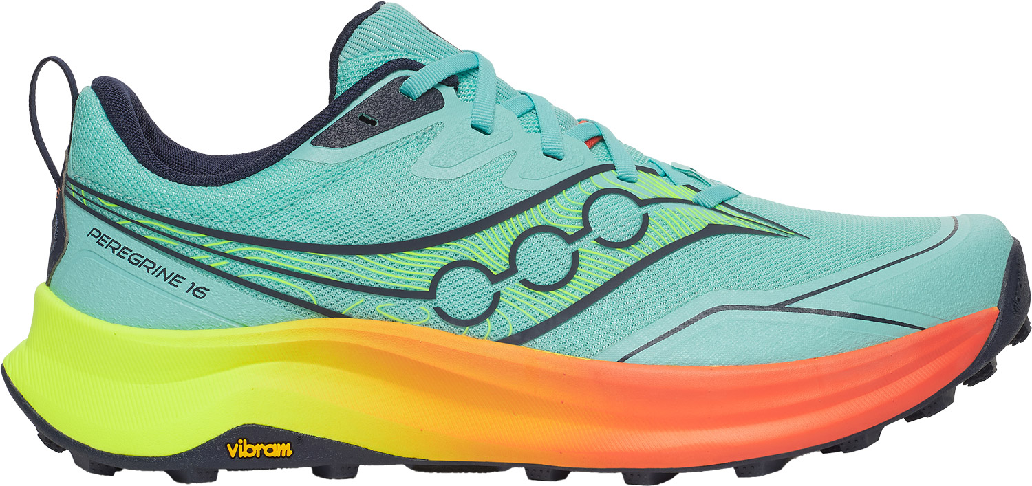 Saucony Peregrine 16 M-Turkos-US 8 Herr Turkos US 8 | Trailskor
