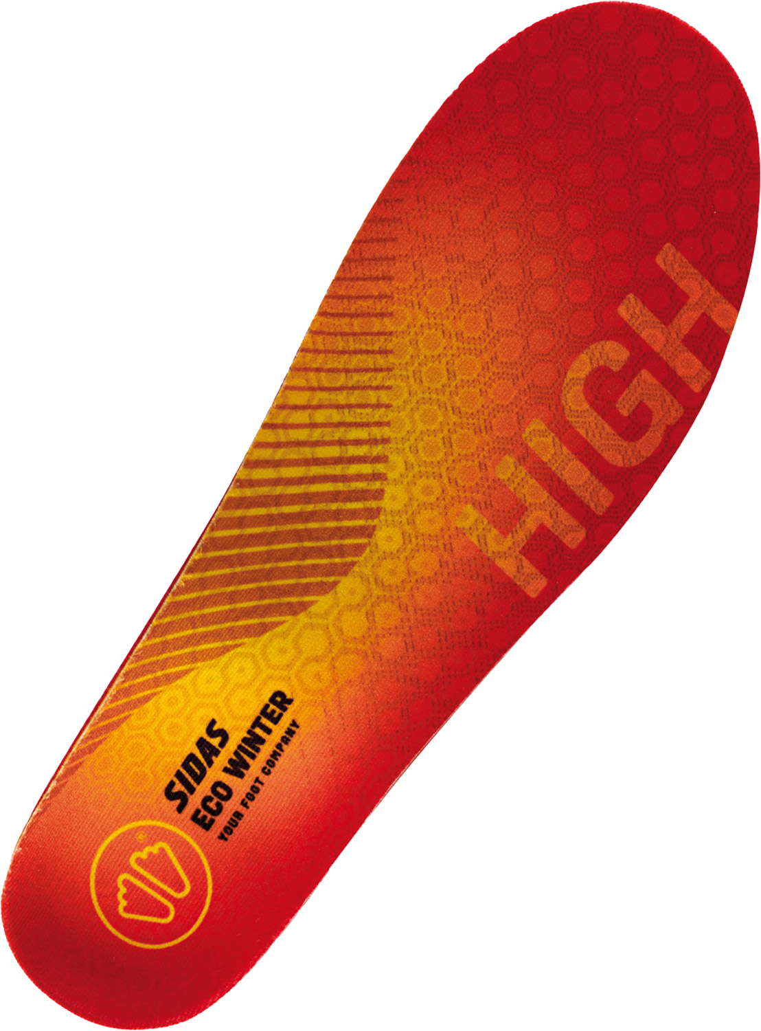 Sidas 3Feet Eco Winter High Röd S | Tillbehör