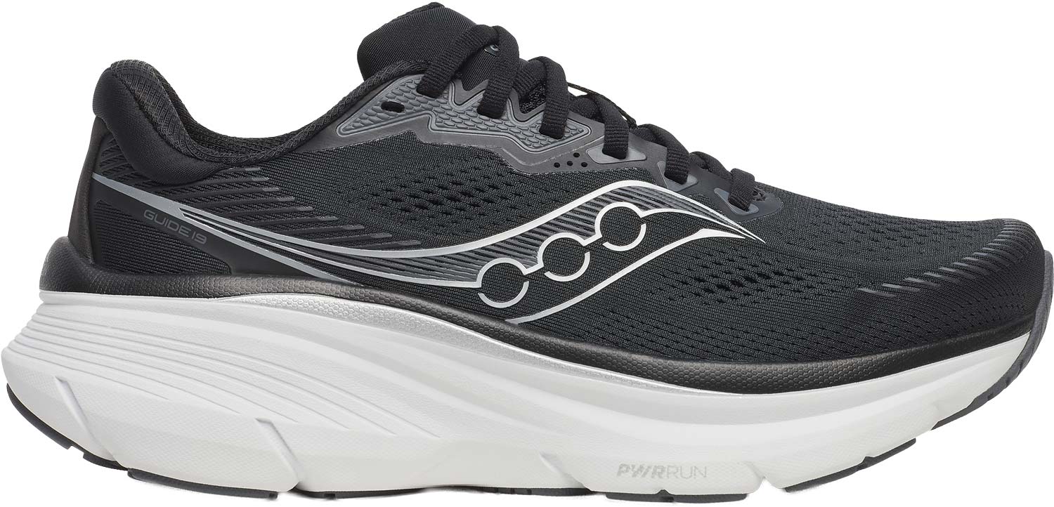 Saucony Guide 19 W-Svart-USL 10,5 Dam Svart USL 10,5 | Löparskor