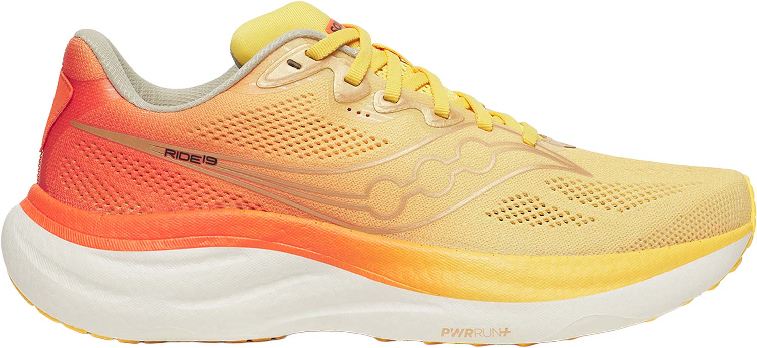 Saucony Ride 19 M Herr Orange US 9,5 | Löparskor