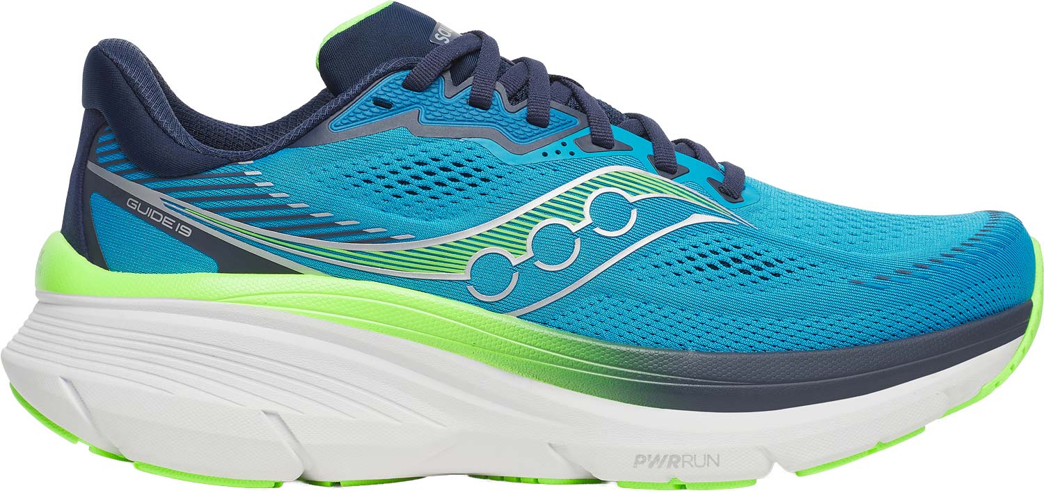 Saucony Guide 19 M Herr Blå US 10 | Löparskor
