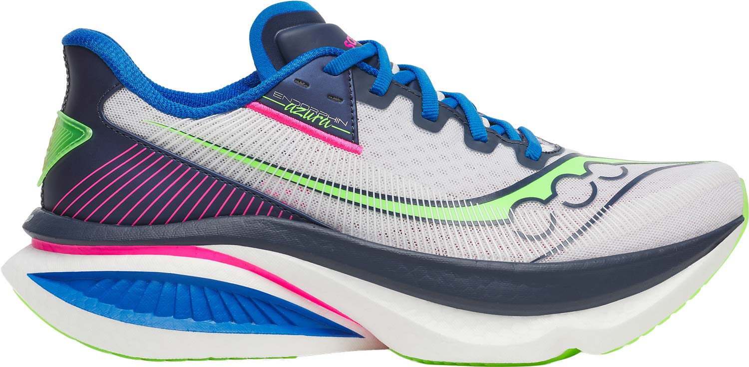 Saucony Endorphin Azura M Herr Vit/Mörkblå US 14 | Löparskor