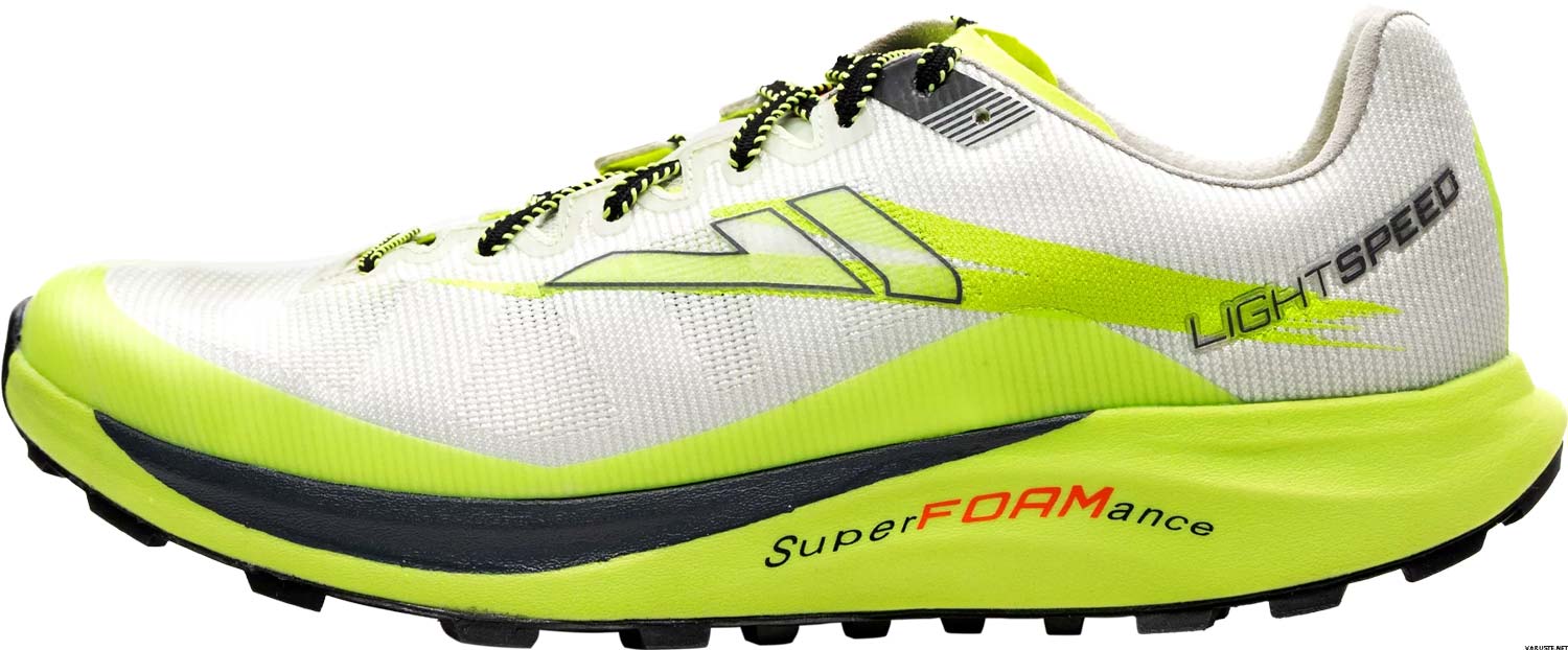VJ Lightspeed 2 Vit/LIME UK 7,5 | Orienteringsskor