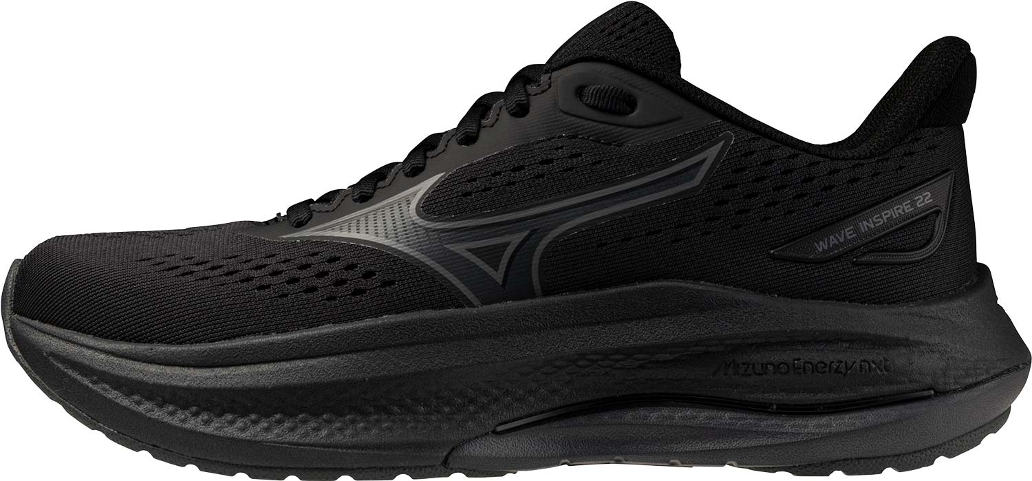 Mizuno Wave Inspire 22 W Dam Svart UK 5,5 | Löparskor