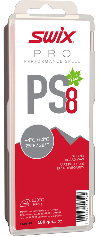 Swix PS Paraffin 180g PS8 | Glidvalla