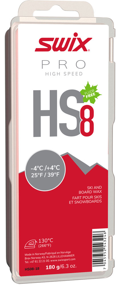 Swix HS Paraffin 180g HS8 | Glidvalla