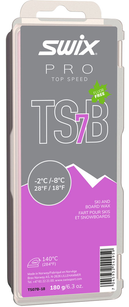 Swix TS Svart Paraffin 180g TS7 | Glidvalla