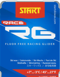 Start RG Race Paraffin 60g-Röd Röd | Glidvalla