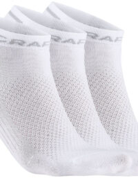 Craft Core Dry Shafless Sock 3-pack Vit 34/36 | Löparstrumpor