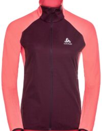 Odlo Jacket Zeroweight Warm Hybrid W-Röd-XS Dam Röd XS | Löparjacka