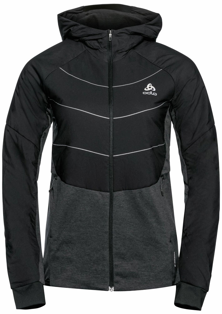 Odlo Jacket Run Easy S-Thermic W-Svart-S Dam Svart S | Löparjacka