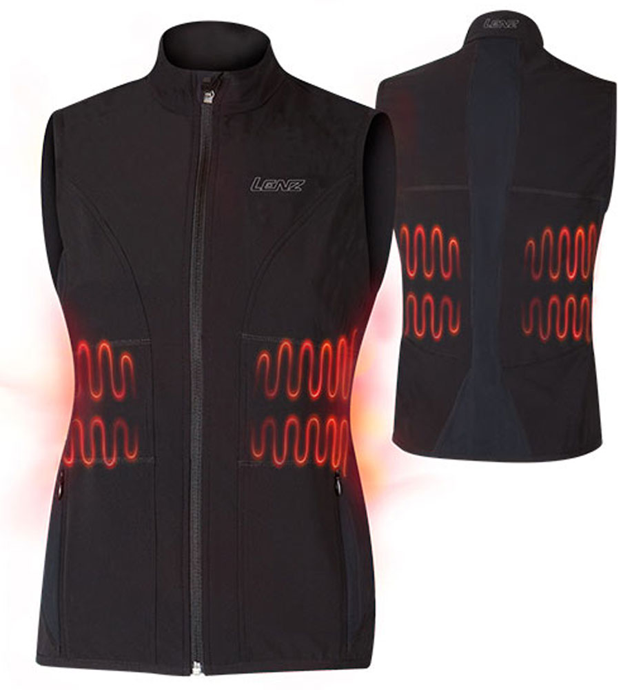 LENZ Heat Vest 1.0 M Herr Svart L | Väst