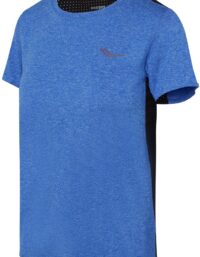 Saucony Time Trial SS W-Blå-XS Dam Blå XS | T-shirt