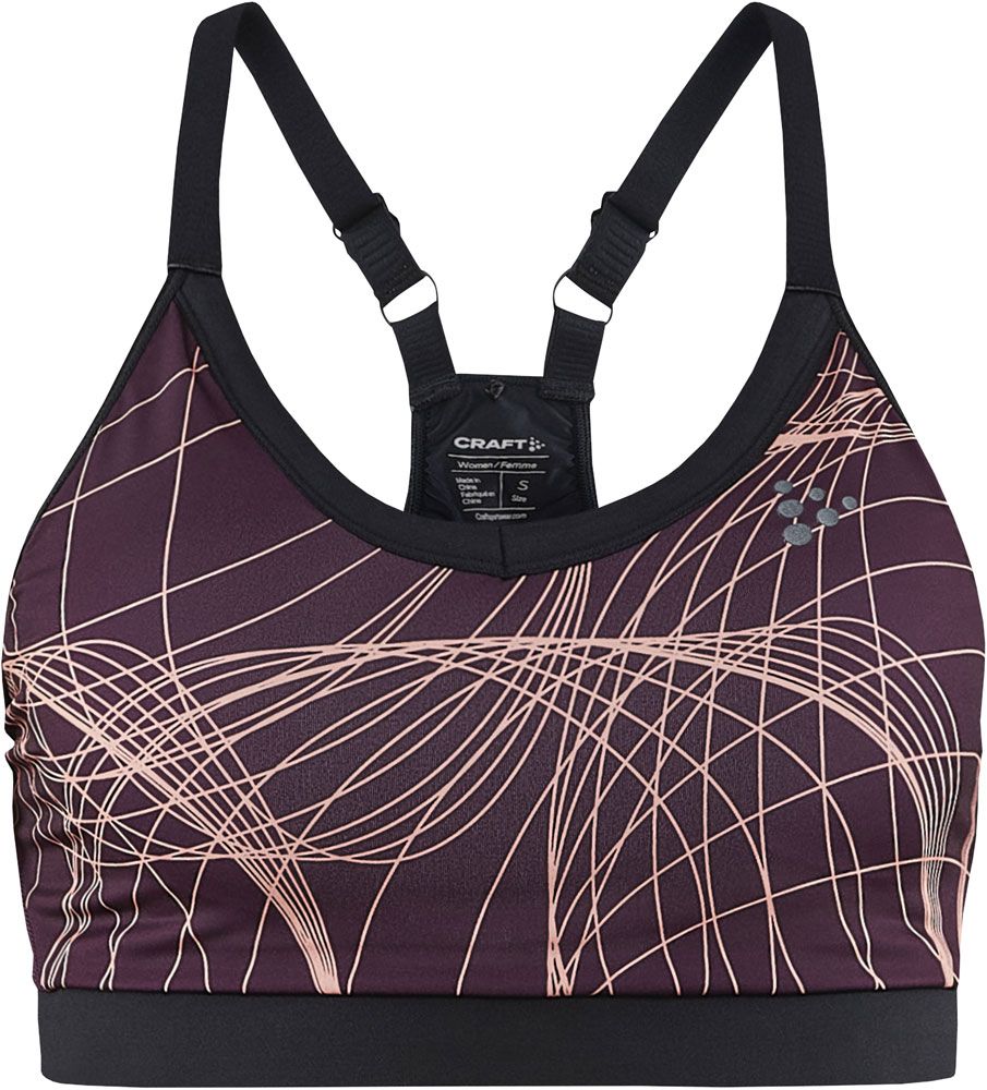 Craft Motion Bra Dam Svart XS | Underkläder