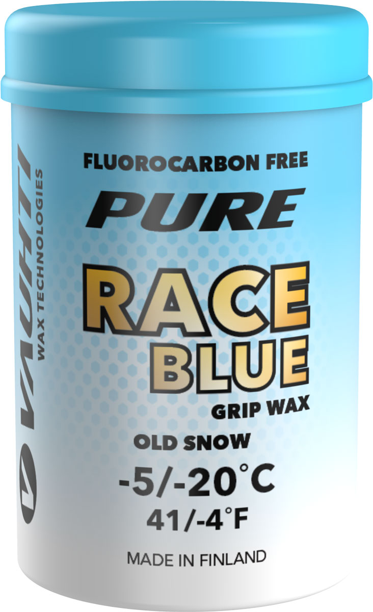 Vauhti Burk Pure Race Old Snow Blå | Fästvalla