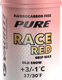 Vauhti Burk Pure Race Old Snow Röd | Fästvalla