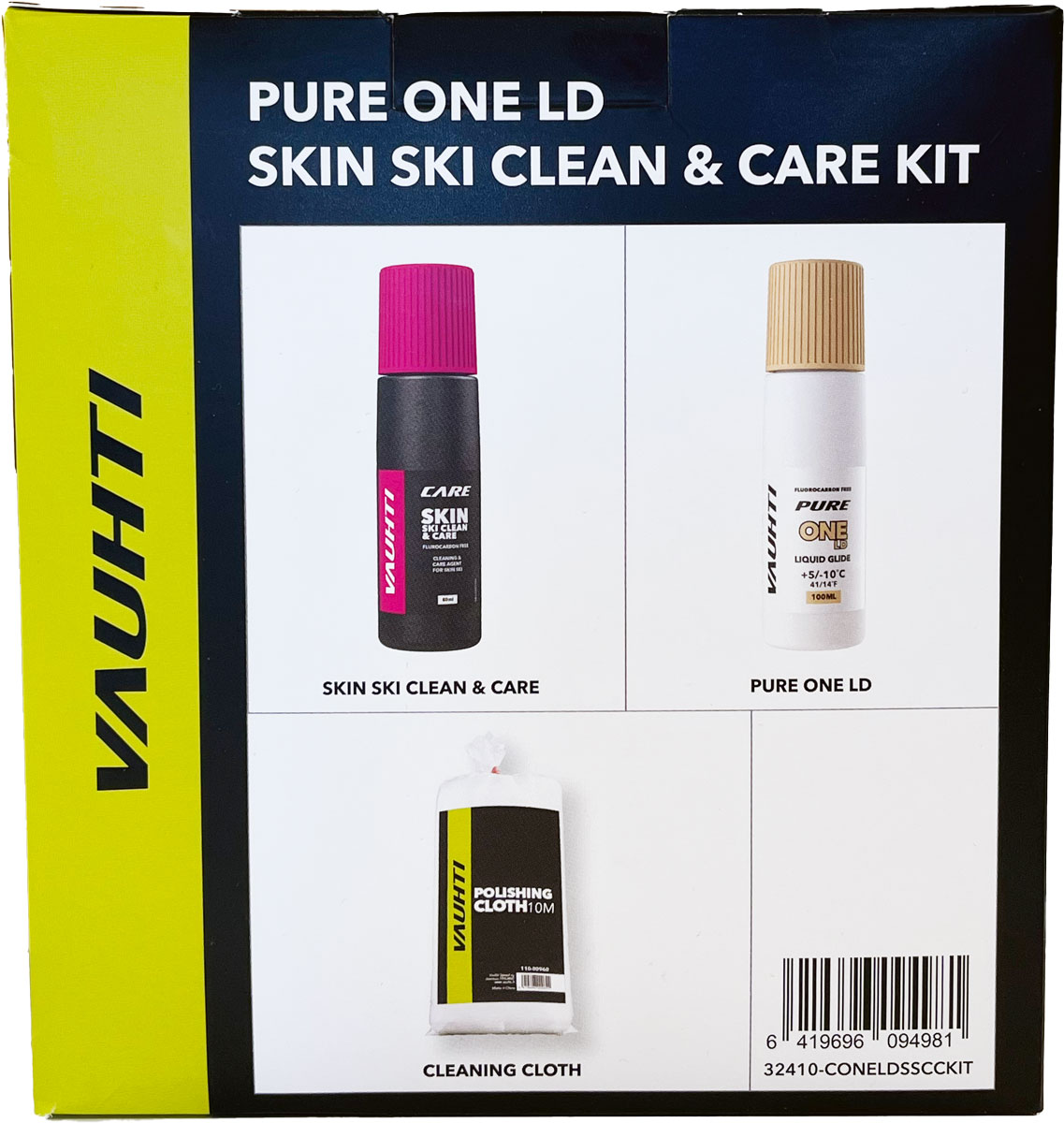 Vauhti Skin Ski Clean & Care Kit OZ | Glidvalla