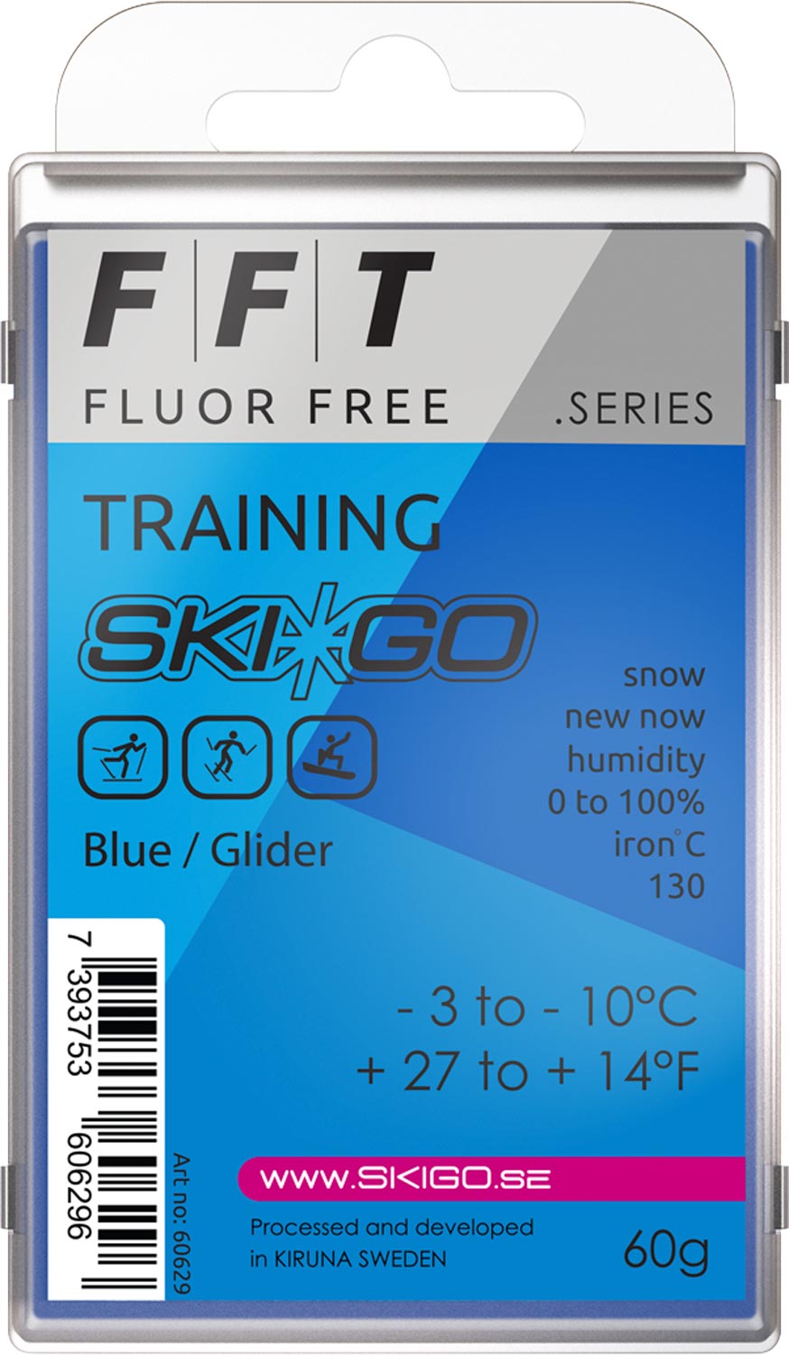 Skigo FFT Glider Parafffin 60 g Blå | Glidvalla