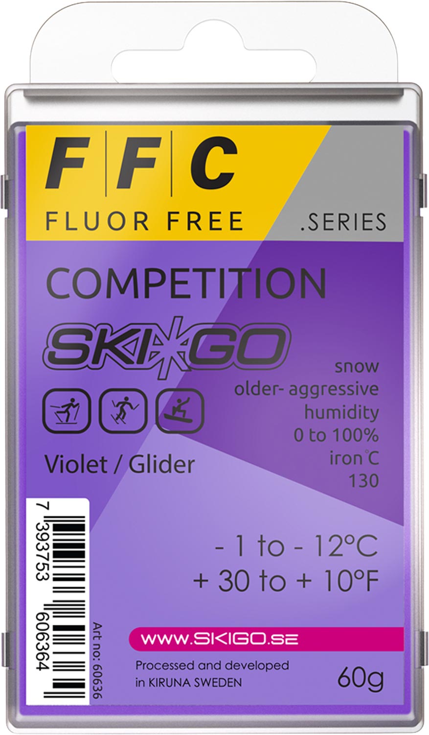 Skigo FFC Glider Parafffin 60 g VIOLET | Glidvalla
