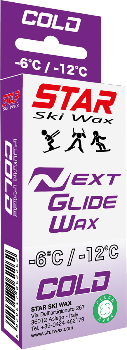 Star NEXT Glide Wax Paraffin 60g COLD | Glidvalla
