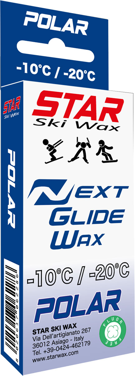 Star NEXT Glide Wax Paraffin 60g POLAR | Glidvalla