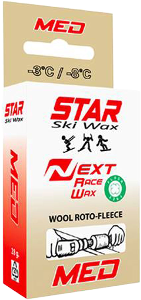 Star NEXT Race Wax Paraffin 20g MED | Glidvalla
