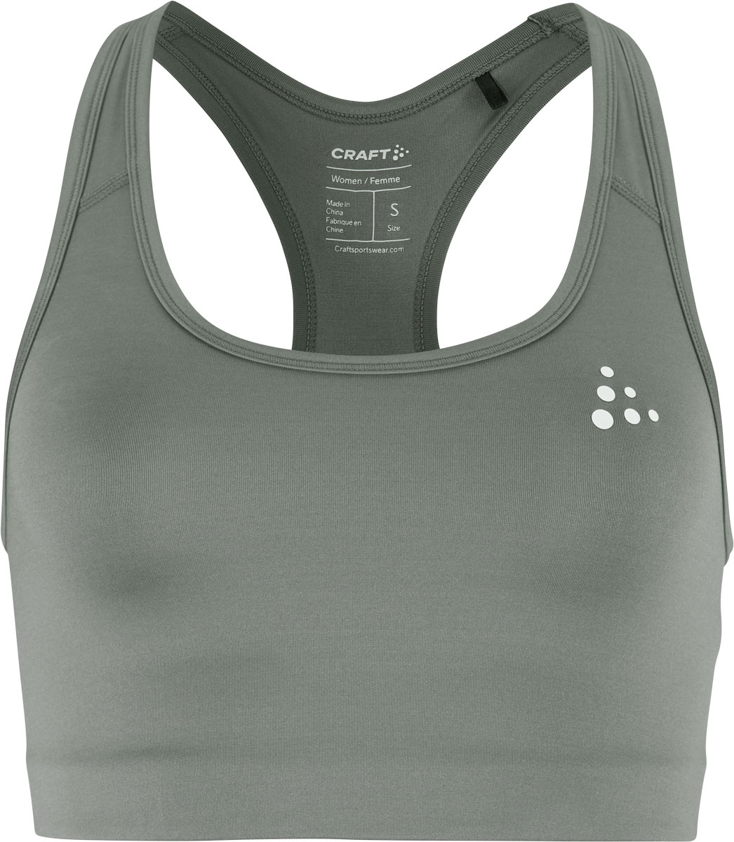 Craft Training Bra Classic Dam Mörkgrön XS | Underkläder