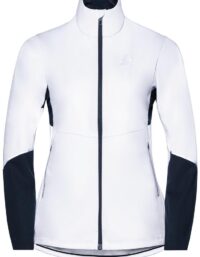 Odlo Jacket Langnes W-Vit-M Dam Vit M | Längdskidjacka