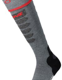 LENZ Heat Sock 5.1 Toe Cap Slim Fit Grå 45/47 | Värmestrumpor