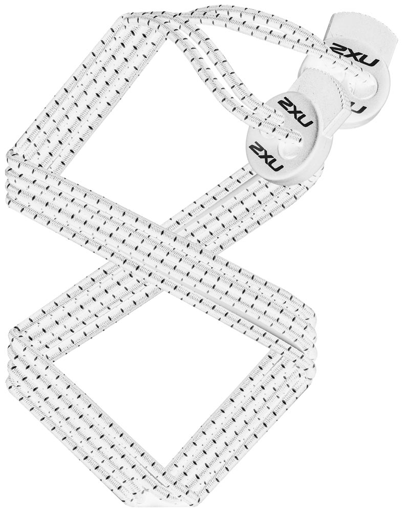 2XU Performance Locked Laces Unisex Vit OZ | Tillbehör