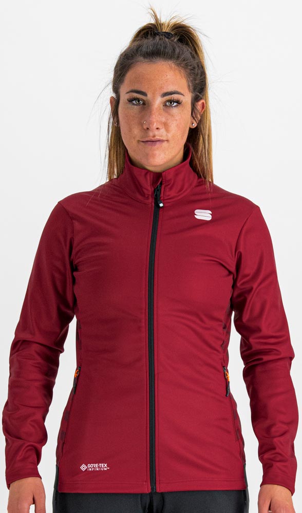 Sportful Squadra Jacket W-Röd-M Dam Röd M | Längdskidjacka