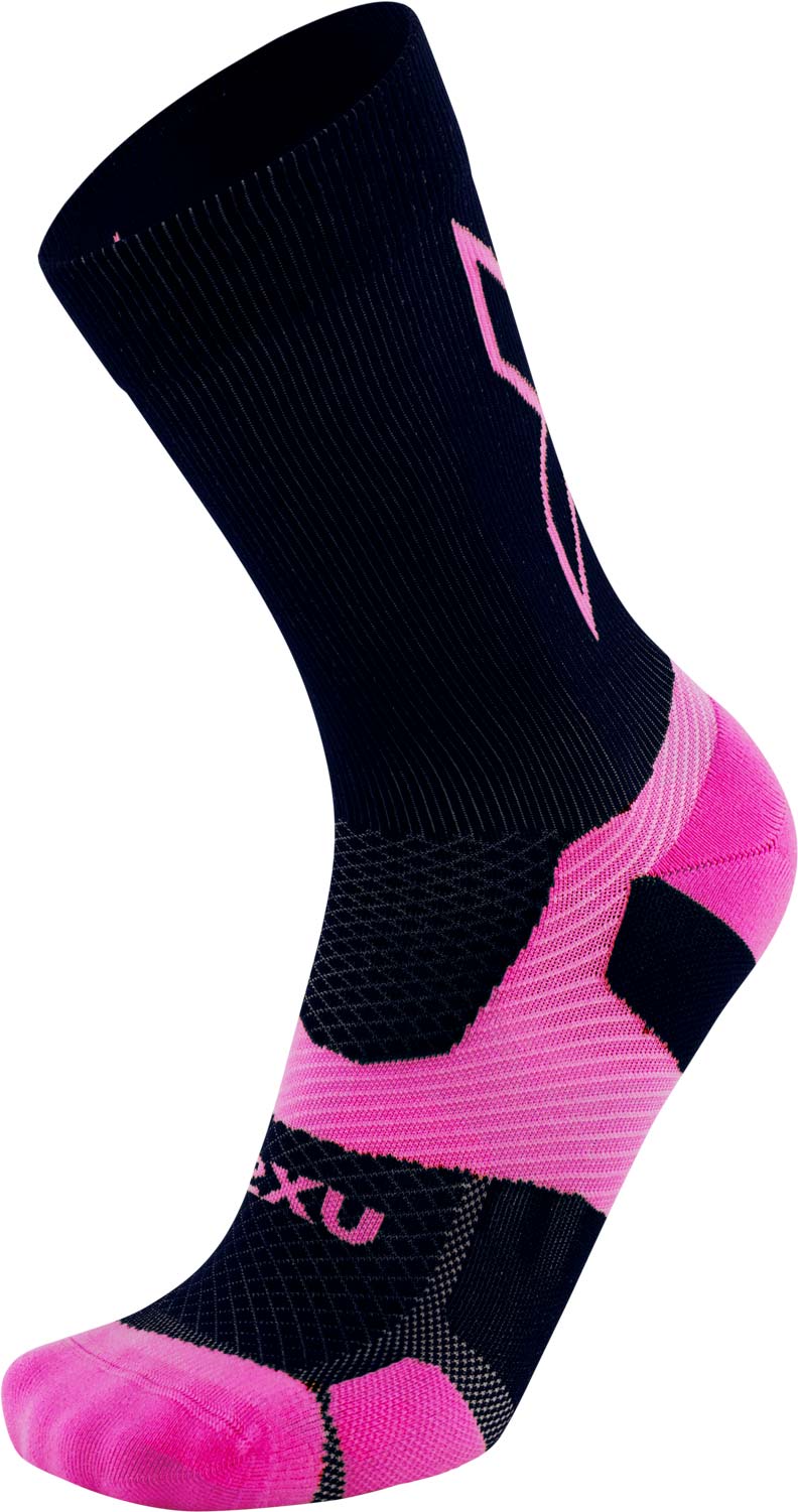 2XU Vectr Light Crew Socks Svart XL | Löparstrumpor