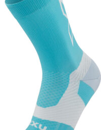 2XU Vectr Light Crew Socks Turkos S | Löparstrumpor