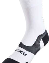 2XU Vectr Light Crew Socks Vit XL | Löparstrumpor