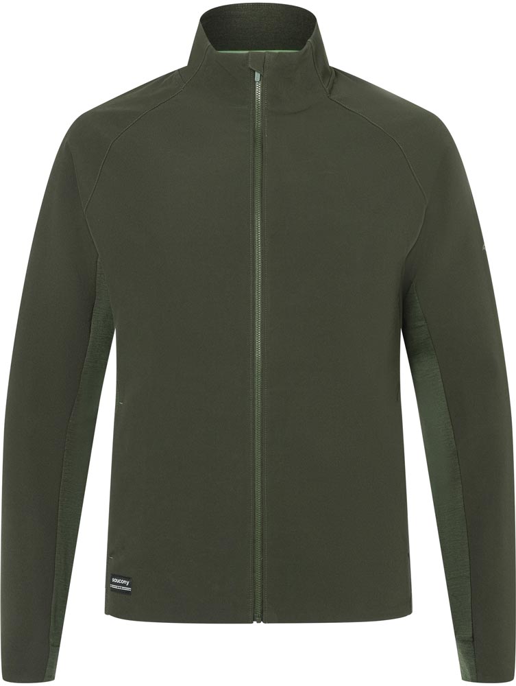 Saucony Triumph Jacket M-Mörkgrön-M Herr Mörkgrön M | Löparjacka