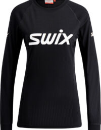Swix RaceX Classic Long Sleeve W Dam Svart L | Underställ Tröja
