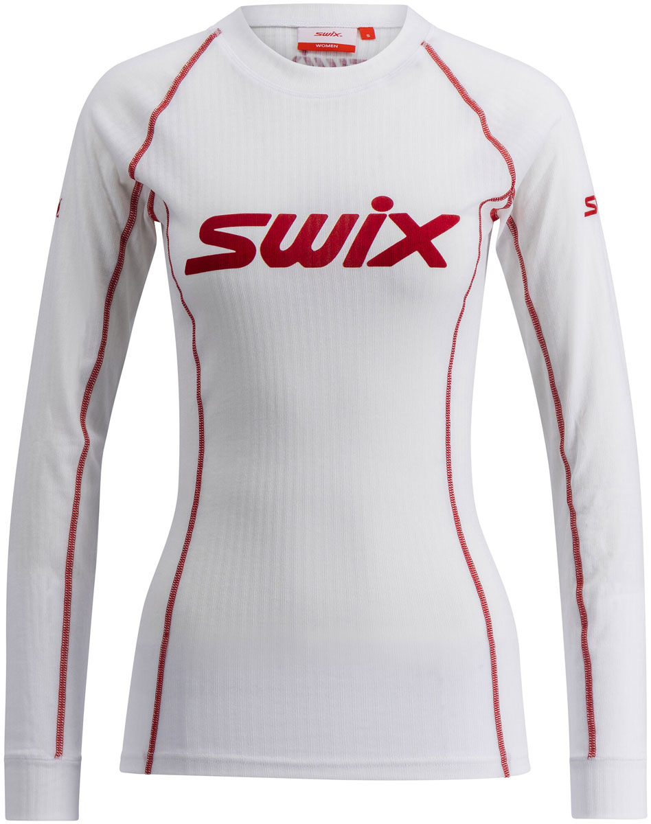 Swix RaceX Classic Long Sleeve W Dam Vit XL | Underställ Tröja
