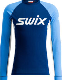 Swix RaceX Classic Long Sleeve M Herr Blå XXL | Underställ Tröja