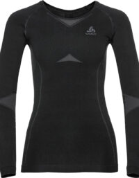 Odlo L/S Fundamentals Performance Warm W-Svart-M Dam Svart M | Underställ Tröja