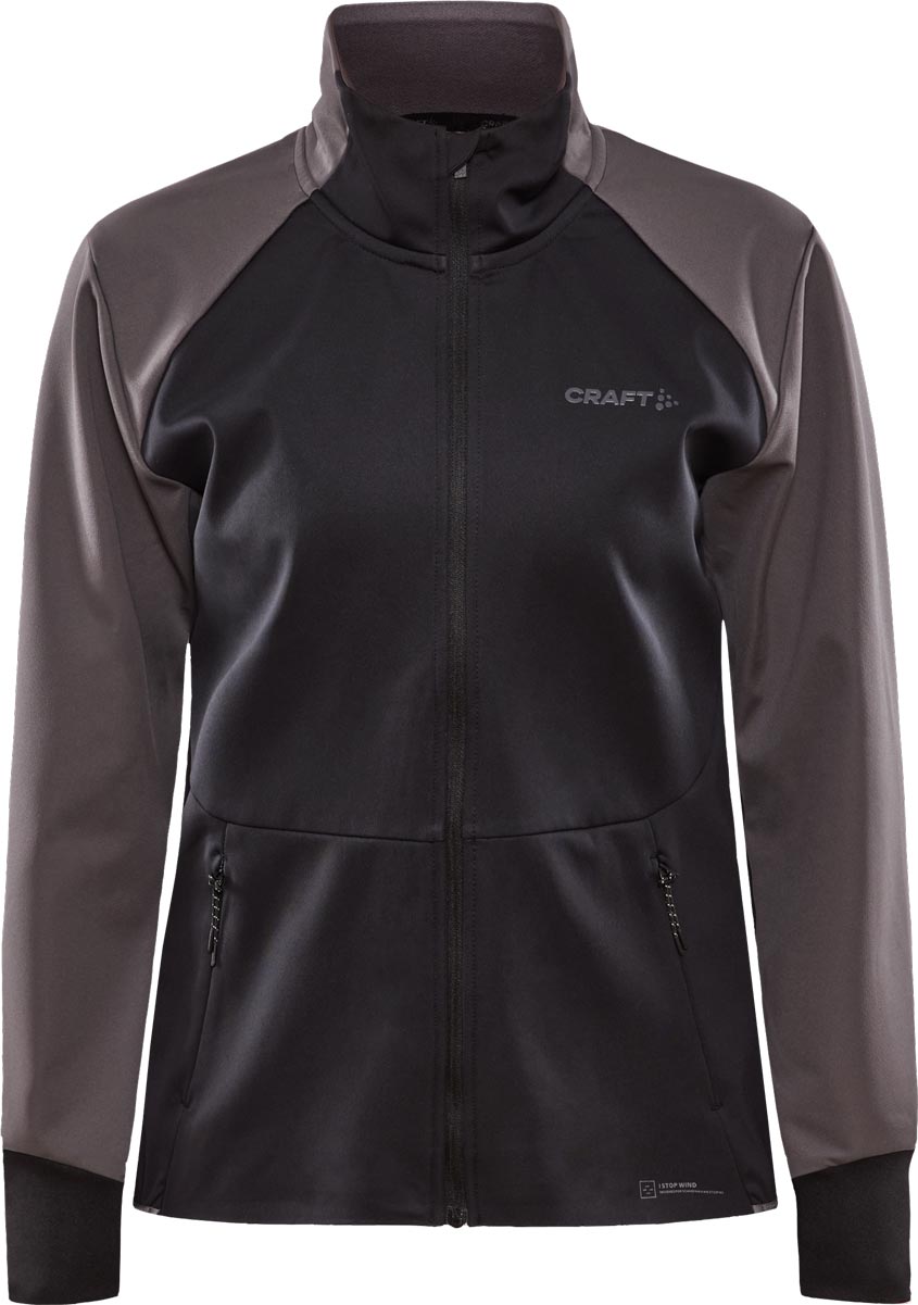 Craft CORE Nordic Training Jacket W-Svart-XS Dam Svart XS | Längdskidjacka