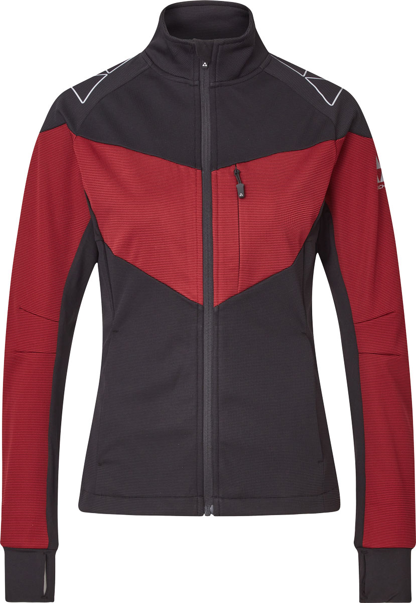 Fischer Åsarna 3 Jacket W-Mörkröd-XS Dam Mörkröd XS | Längdskidjacka