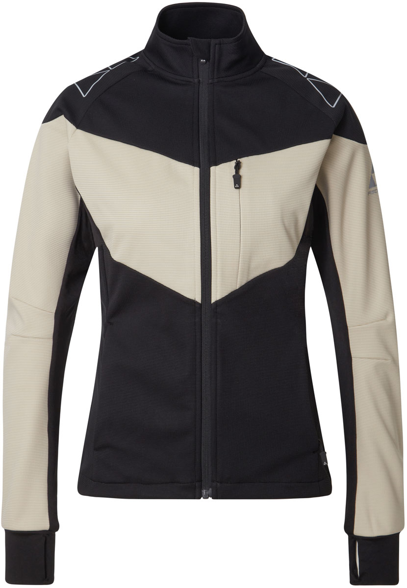Fischer Åsarna 3 Jacket W-Ljusgrå-S Dam Ljusgrå S | Längdskidjacka