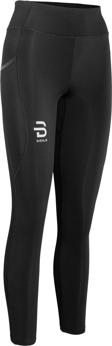 Dahlie Tights Achieve W-Svart-L Dam Svart L | Löpartights