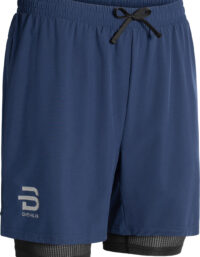 Dahlie Shorts Run 2-In-1 M Herr Blå XL | Löparshorts