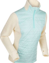 Dahlie Half Zip Comfy W-Vit-XL Dam Vit XL | Mellanlager Tröja