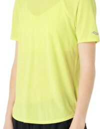 Saucony Stopwatch Short Sleeve W-Grön-M Dam Grön M | T-shirt