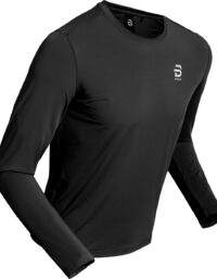 Dahlie Long Sleeve Motion M Herr Svart M | Långärmad T-shirt