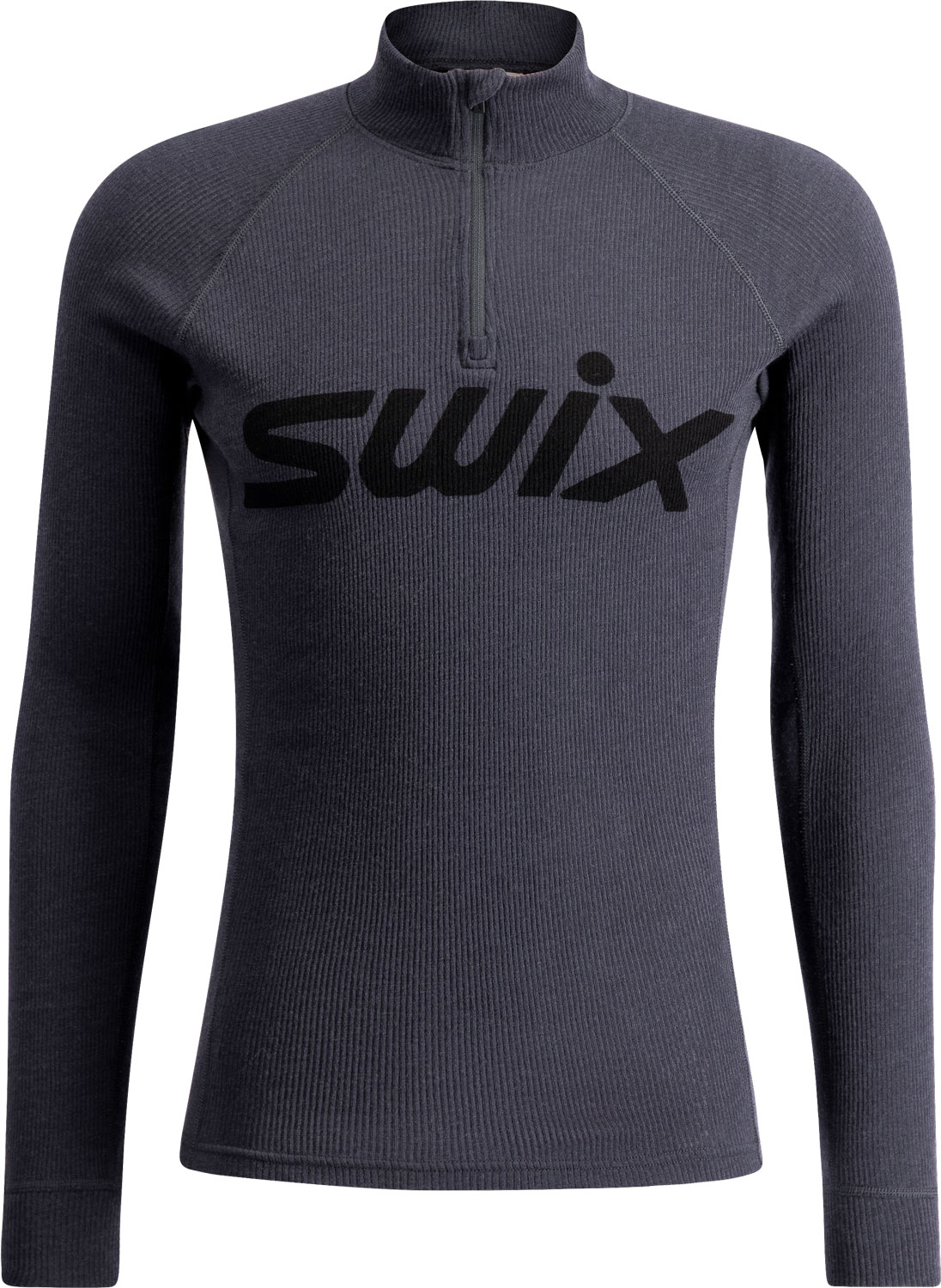Swix RaceX Merino Half Zip M Herr Mörkgrå XL | Underställ Tröja