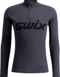 Swix RaceX Merino Half Zip M Herr Mörkgrå XXL | Underställ Tröja