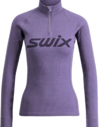 Swix RaceX Merino Half Zip W Dam Lila XL | Underställ Tröja